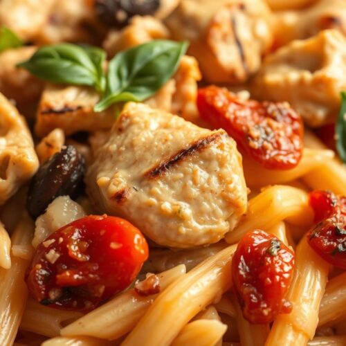 Tuscan Chicken Pasta