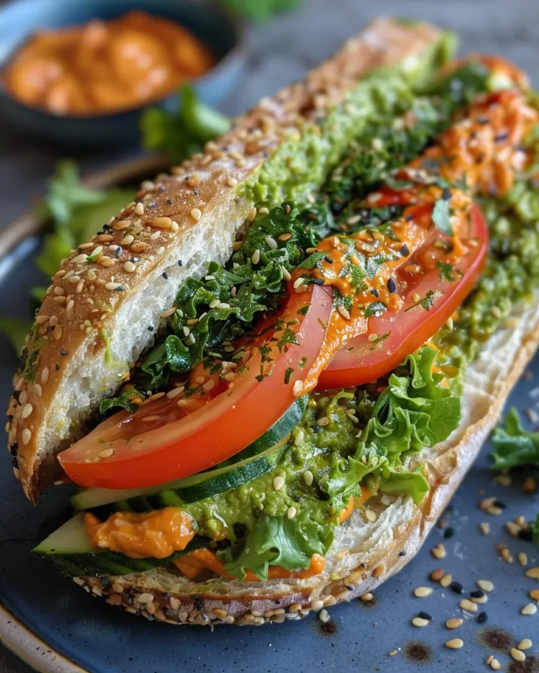 Vegan Hummus Sandwich