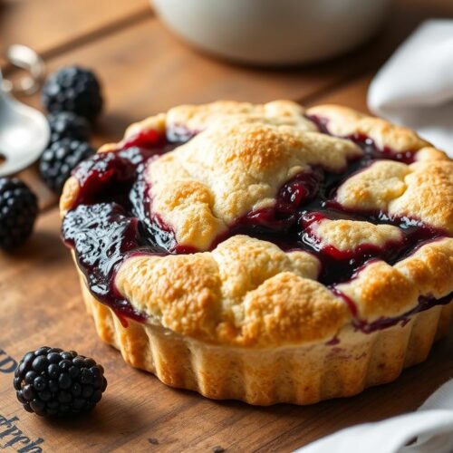 blackberry cobbler