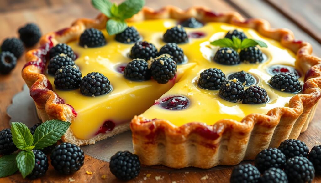 blackberry lemonade pie