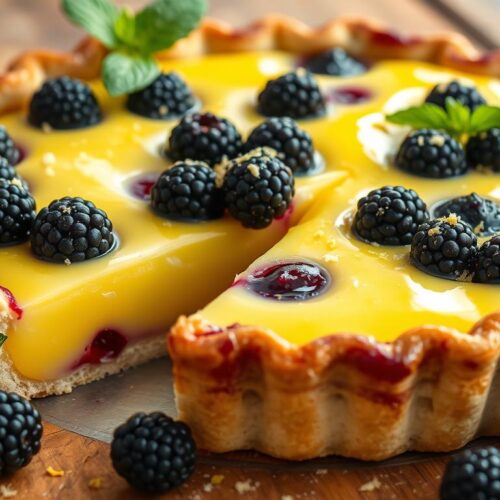 blackberry lemonade pie