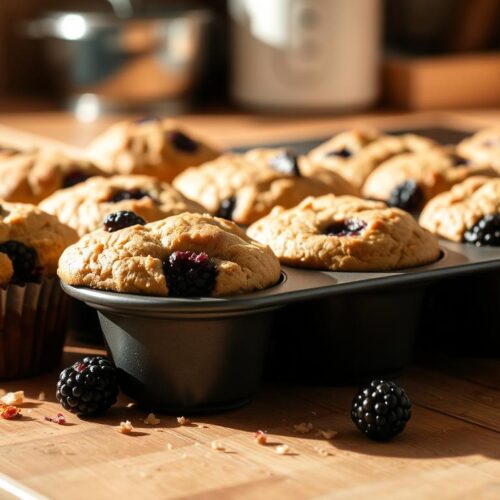 blackberry muffins