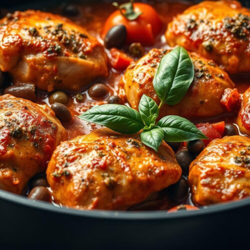 chicken puttanesca