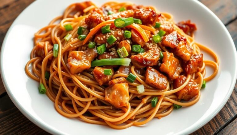 chicken teriyaki noodles