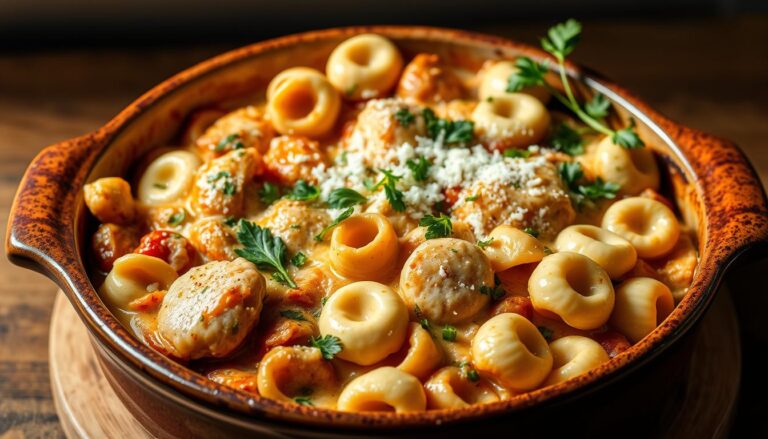 chicken tortellini bake