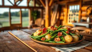 country ranch green beans and potatoes