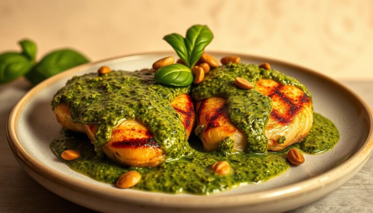 creamy pesto chicken