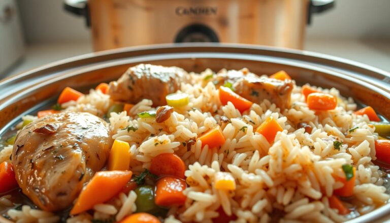 crock pot chicken and rice