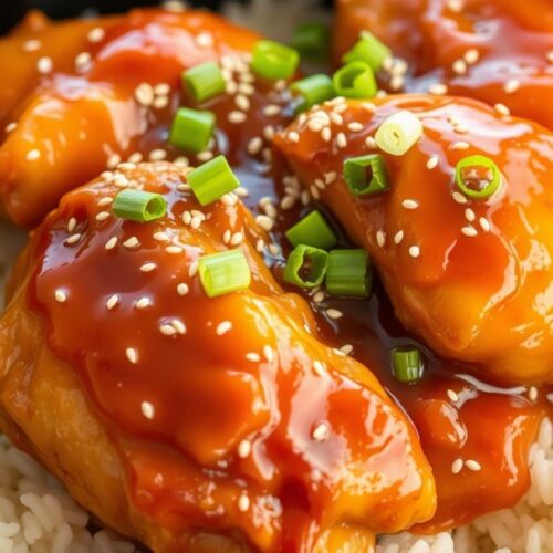crockpot honey garlic chicken