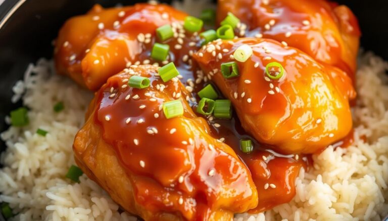 crockpot honey garlic chicken