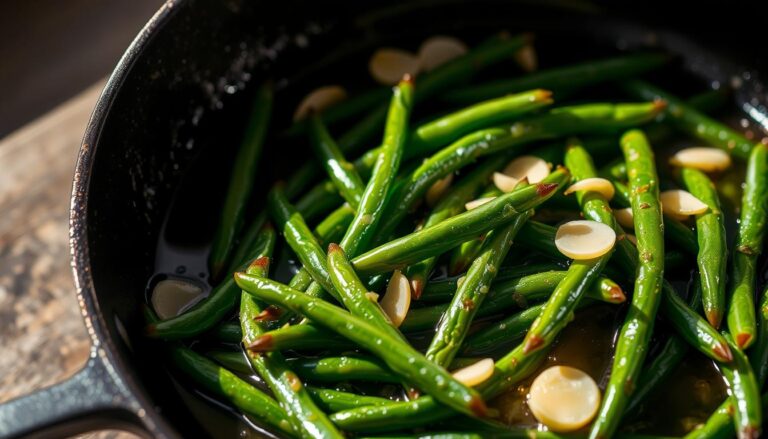 garlic sautéed green beans