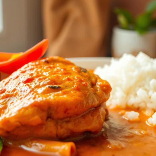 thai red curry chicken