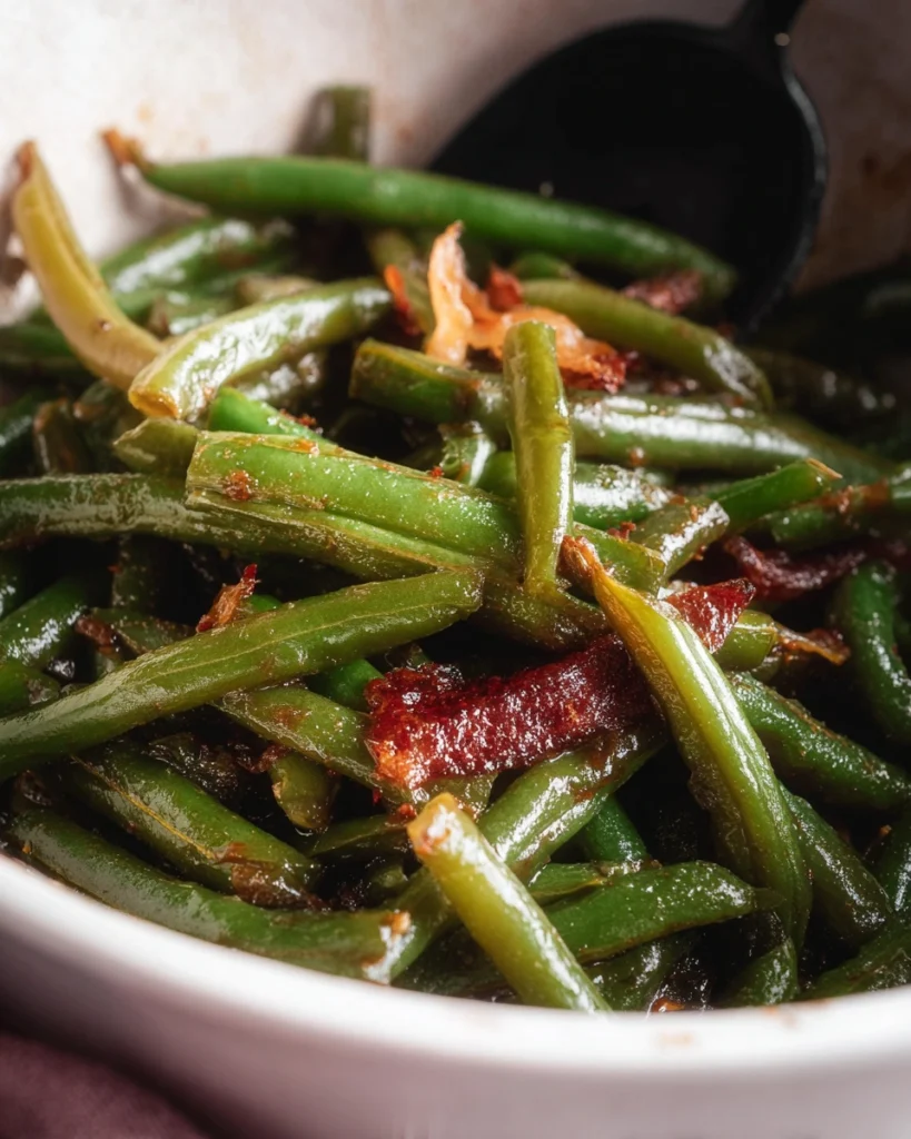 Crack Green Beans Recipe - Fresh Not Canned 