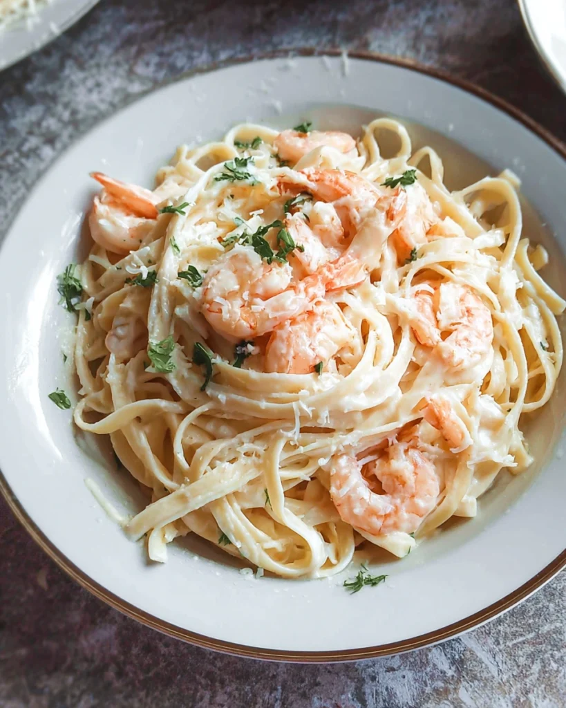 Creamy Shrimp Alfredo Made Easy in Minutes