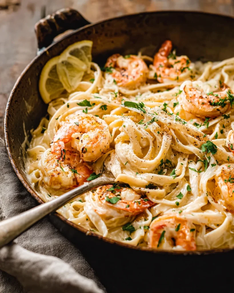 Creamy Shrimp Alfredo Pasta That Will Change Your Dinner Game