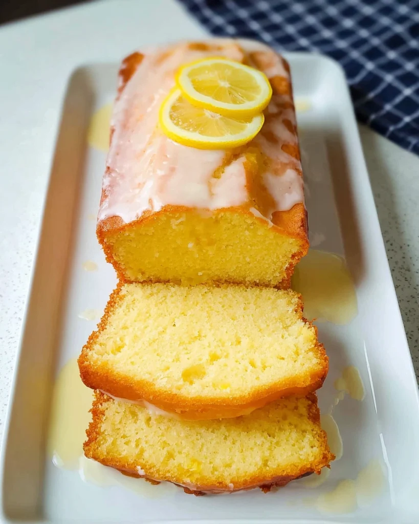 Easy Lemon Loaf Cake from a Mix