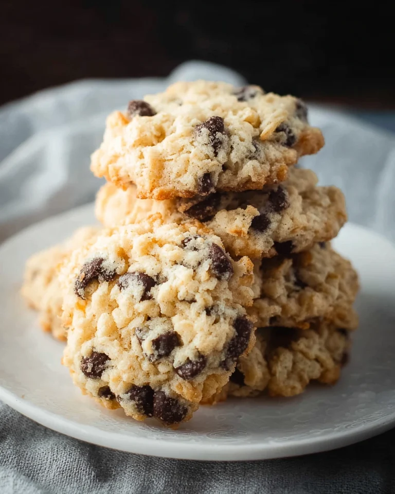 Easy Rice Krispie Chocolate Chip Cookies