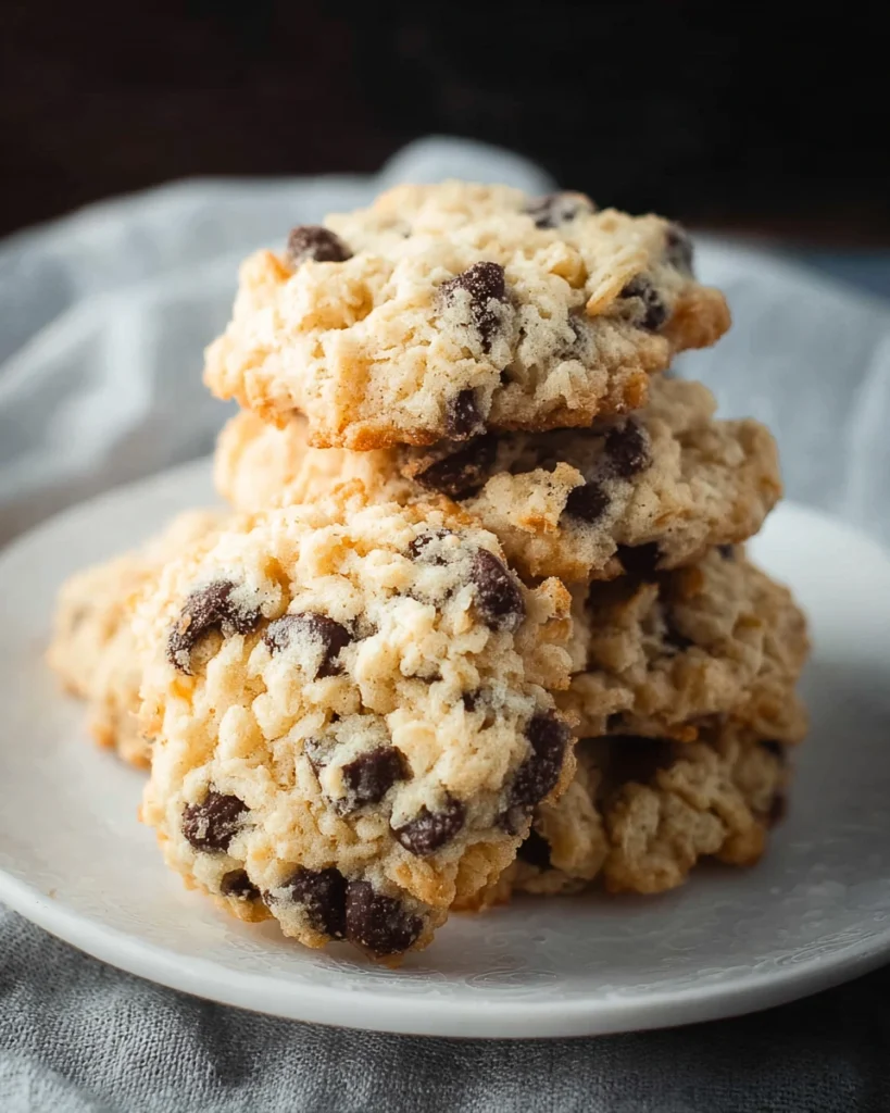 Easy Rice Krispie Chocolate Chip Cookies