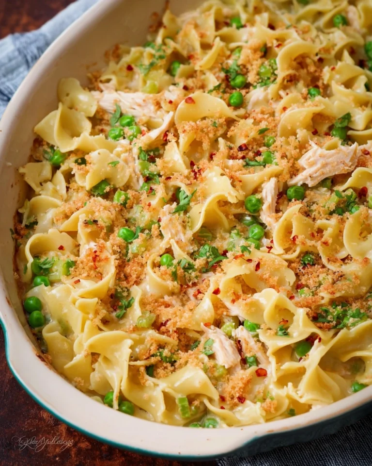 Easy Tuna Noodle Casserole Recipe