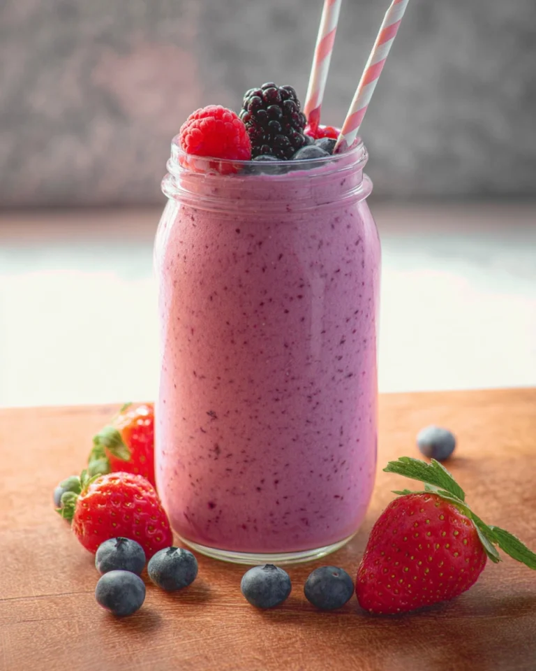 Mixed Berry Smoothie Recipe