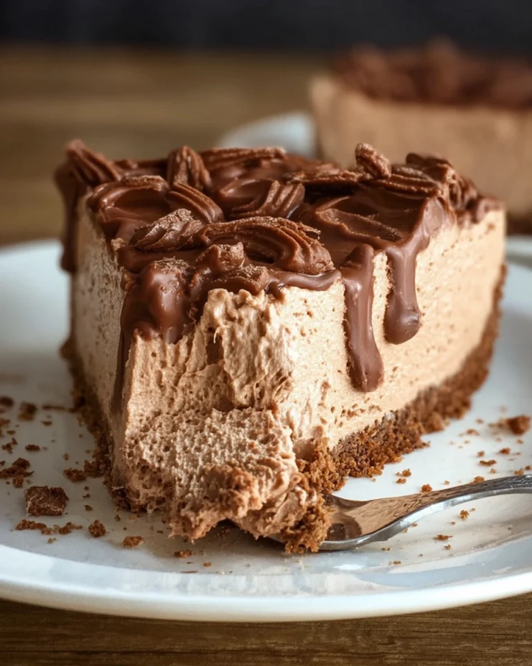No Bake Nutella Pie