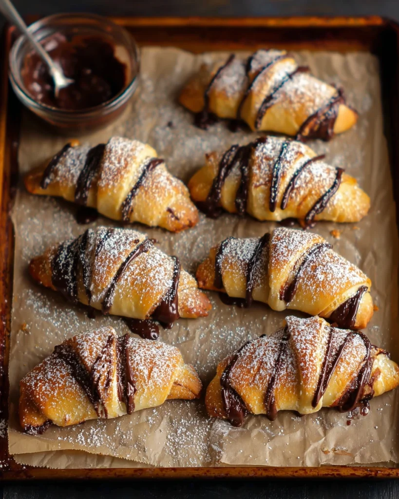 Nutella Crescent Rolls - Chocolate Covered Katie