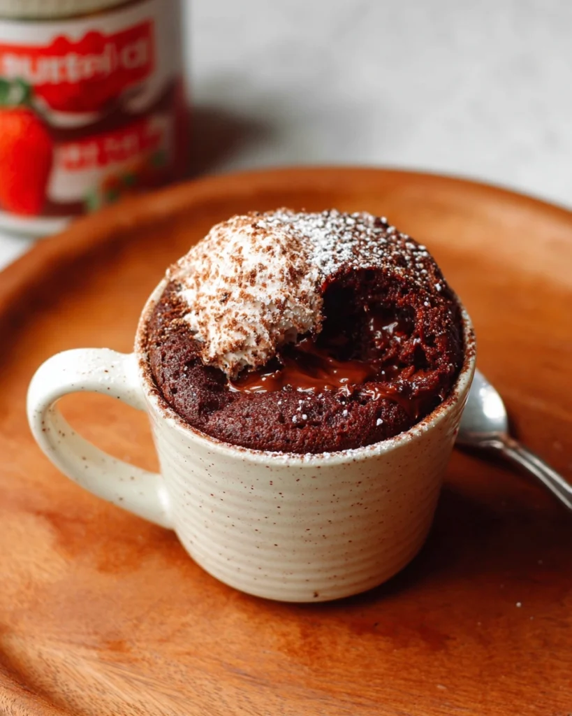 Nutella Mug Cake