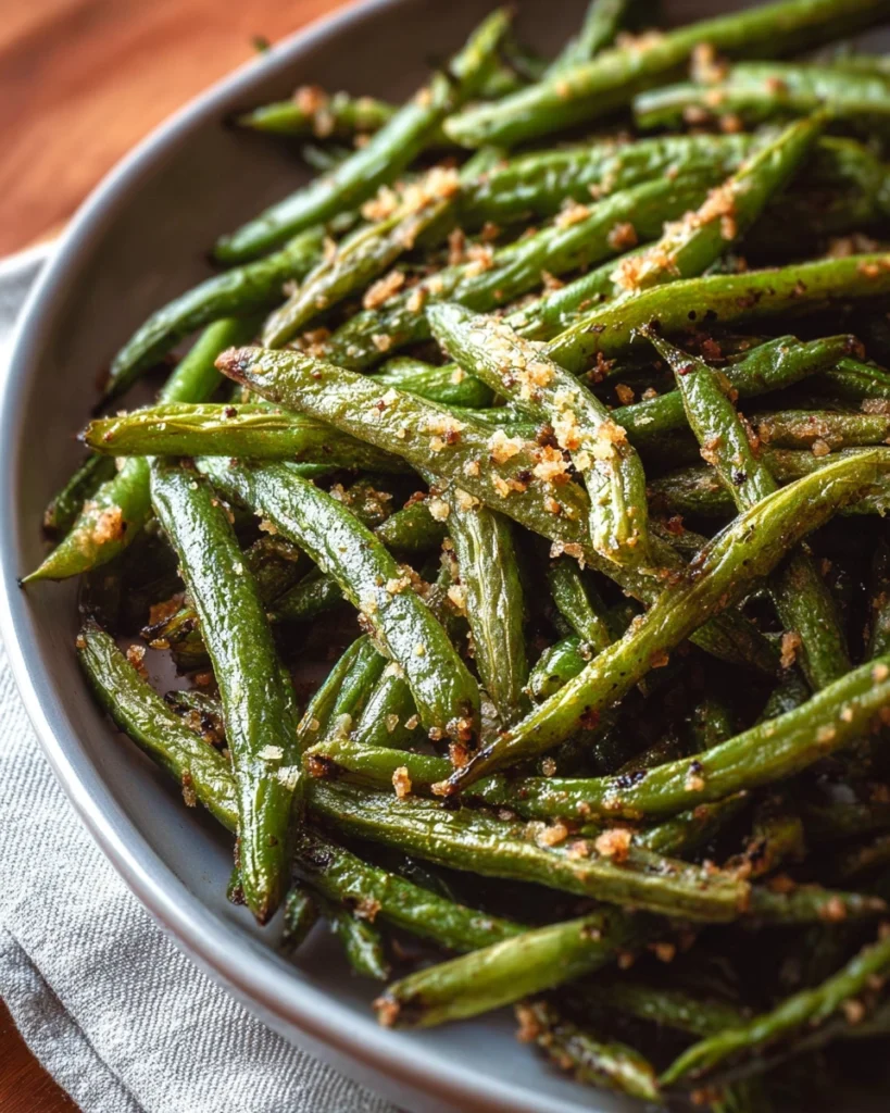 Roasted Garlic Green Beans – A Delightful Side Dish! 