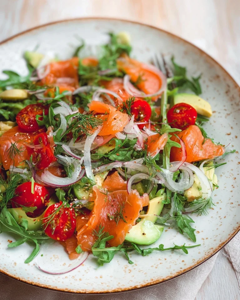 Smoked Salmon Salad Recipes Healthy Easy