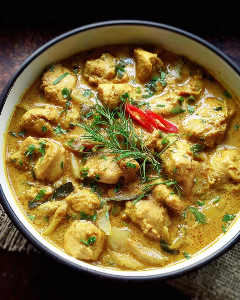 Thai Chicken Coconut Curry