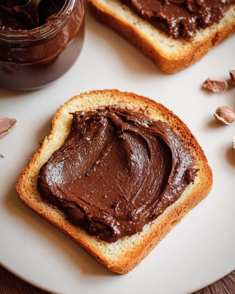 The BEST Homemade Nutella Recipe - With Half The Calories!