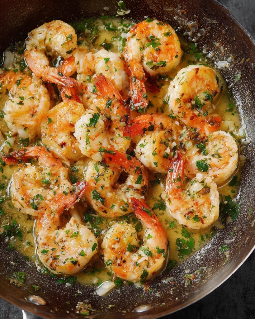 The Best Garlic Butter Shrimp Scampi
