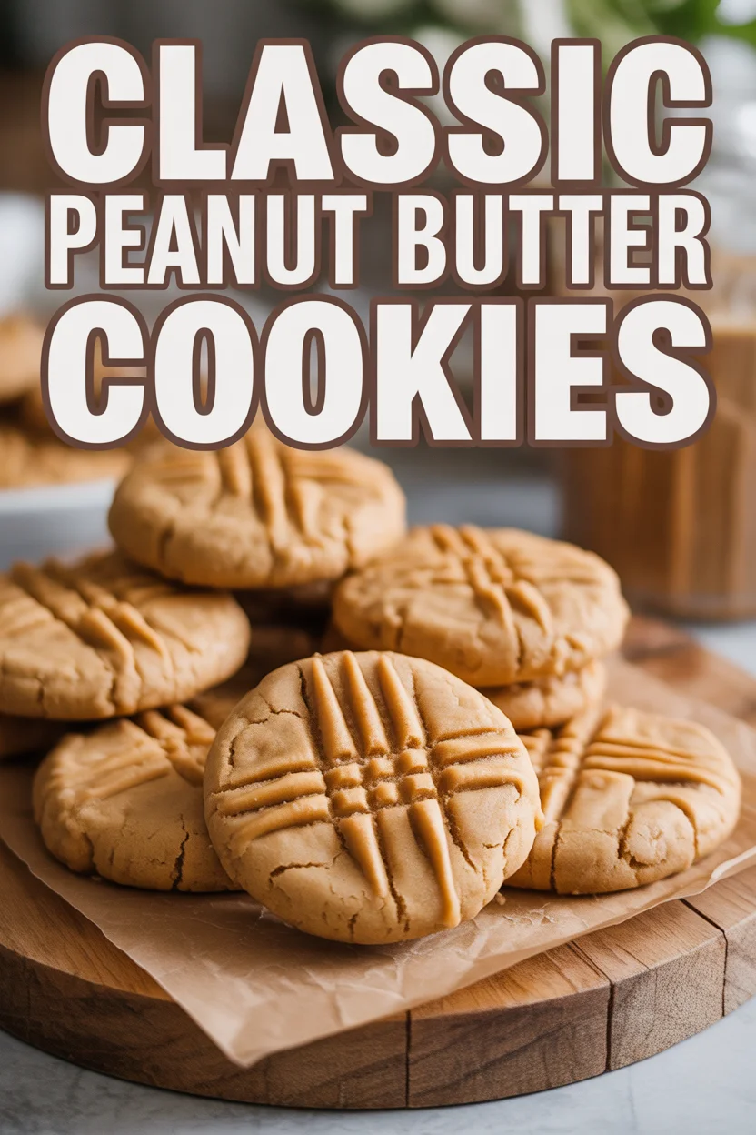 Classic Peanut Butter Cookies