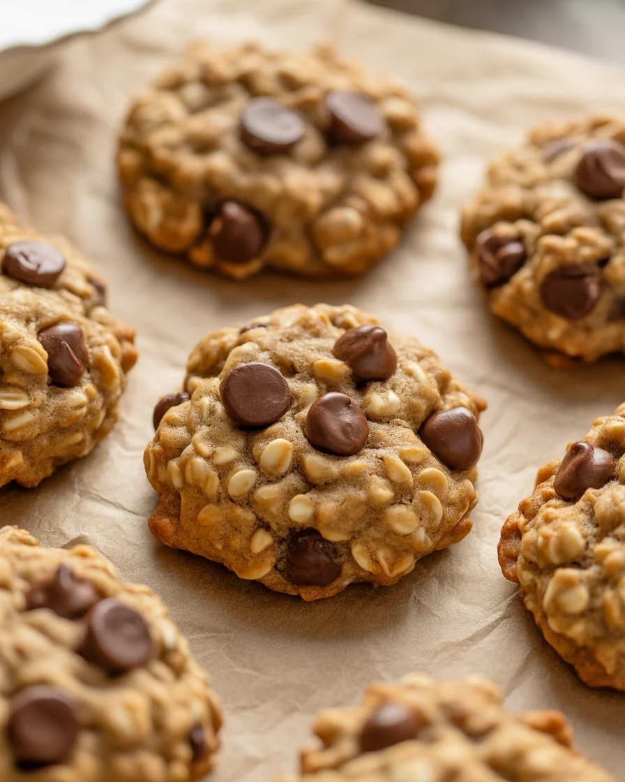 Soft and Chewy Oatmeal Raisin Cookies
