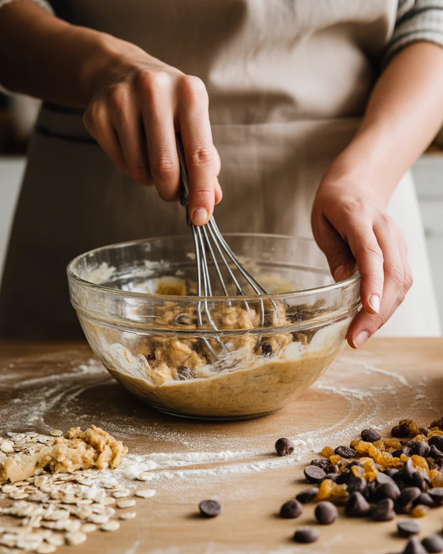Soft and Chewy Oatmeal Raisin Cookies
