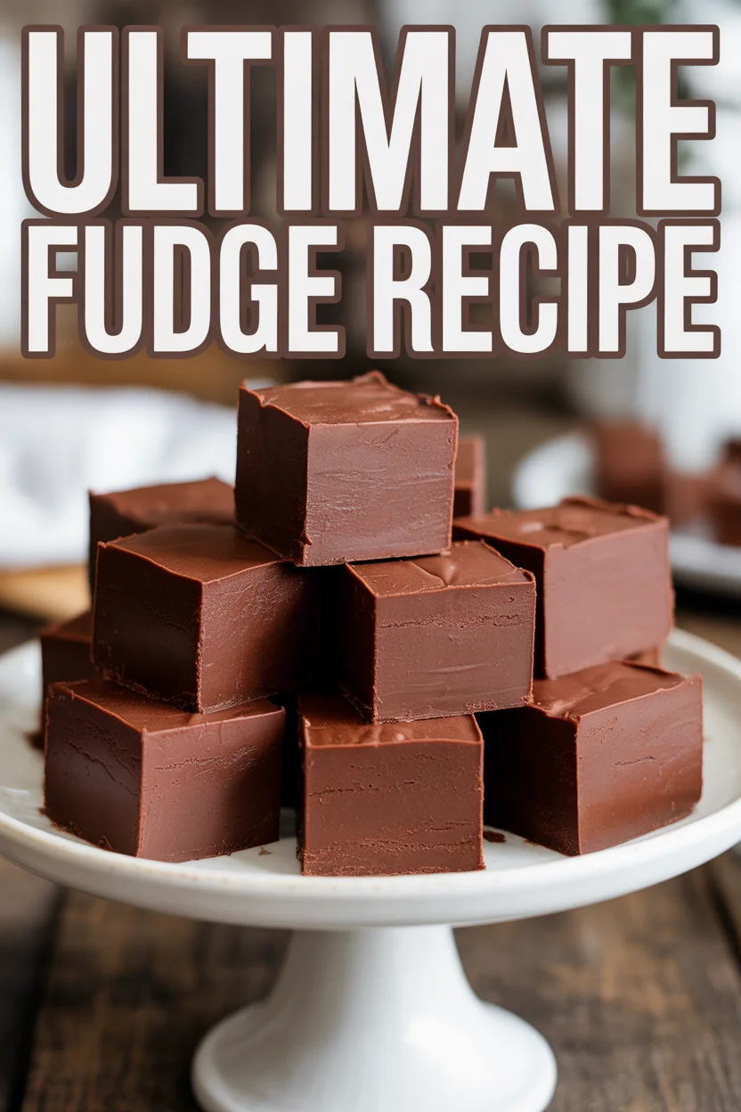 Ultimate Fudge Recipe