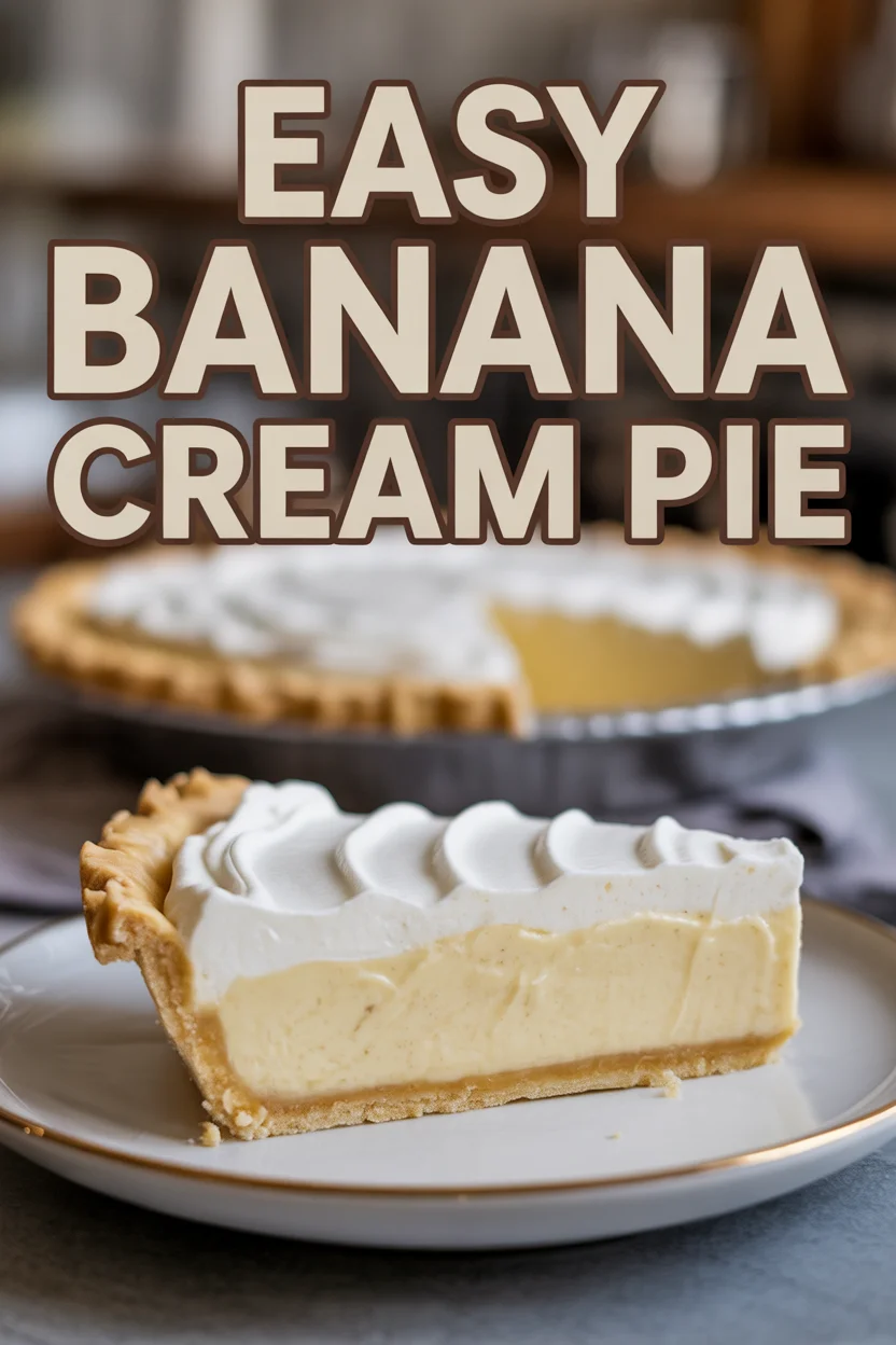 banana cream pie recipe
