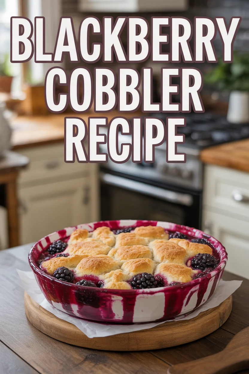blackberry cobbler recipe