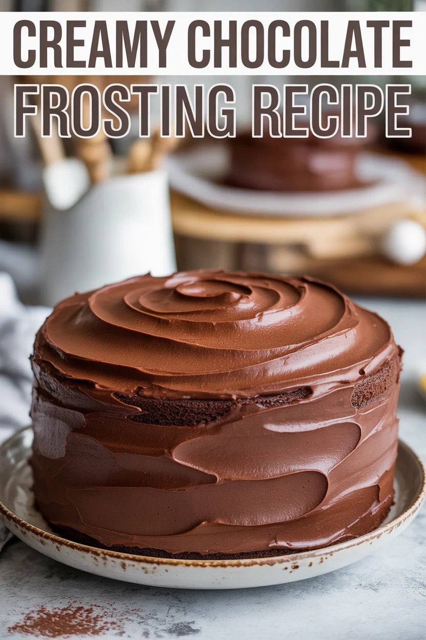 chocolate frosting recipe