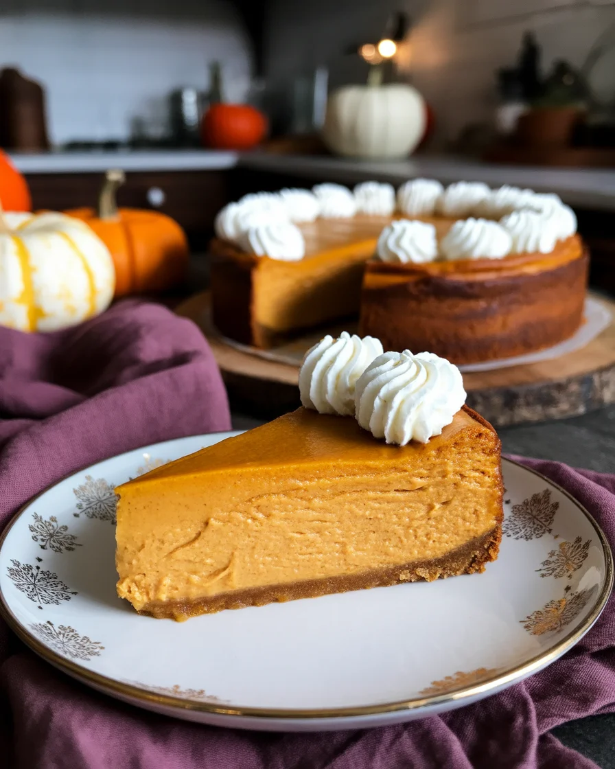 pumpkin cheesecake recipe