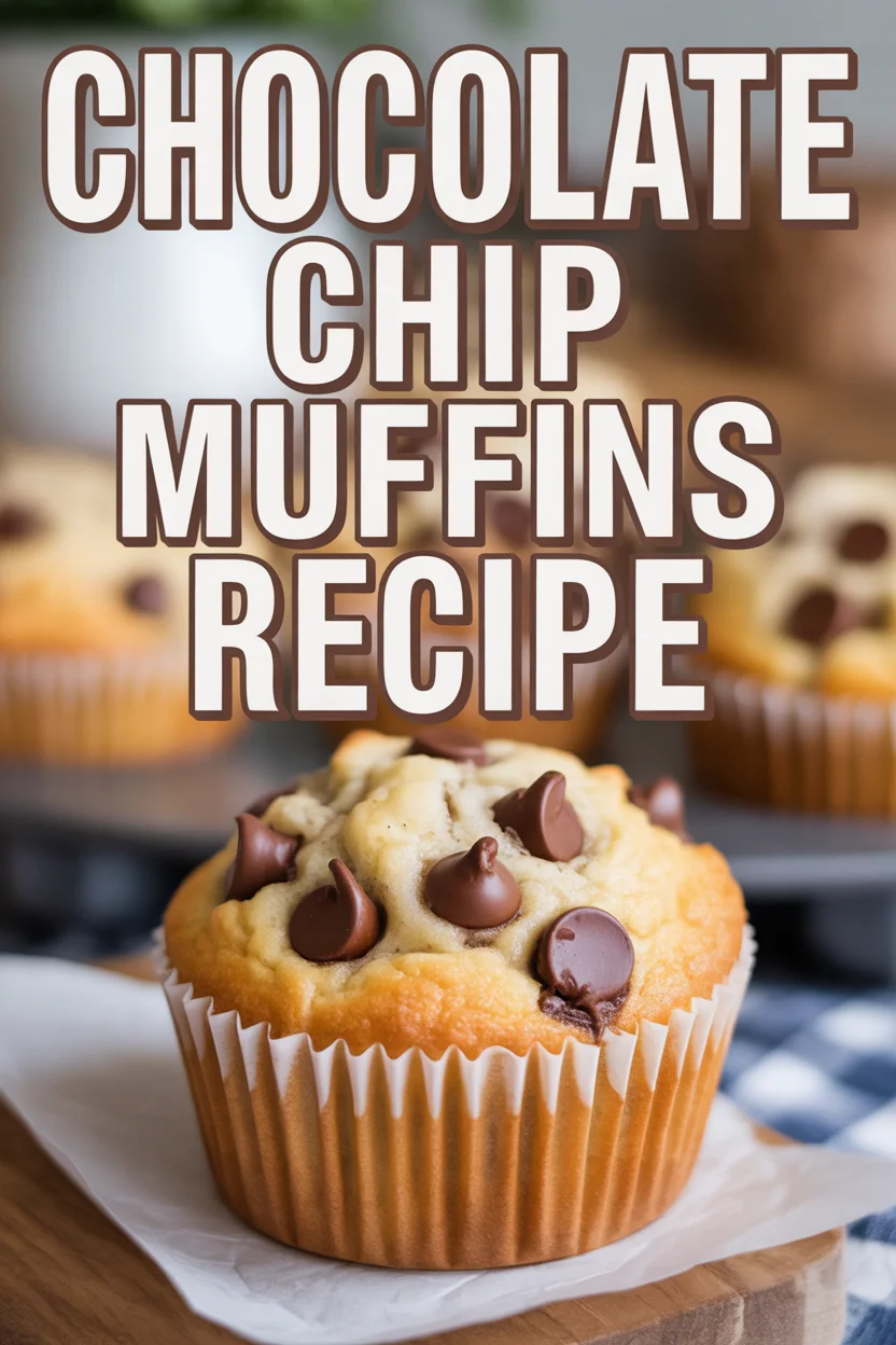Chocolate Chip Muffins Recipe