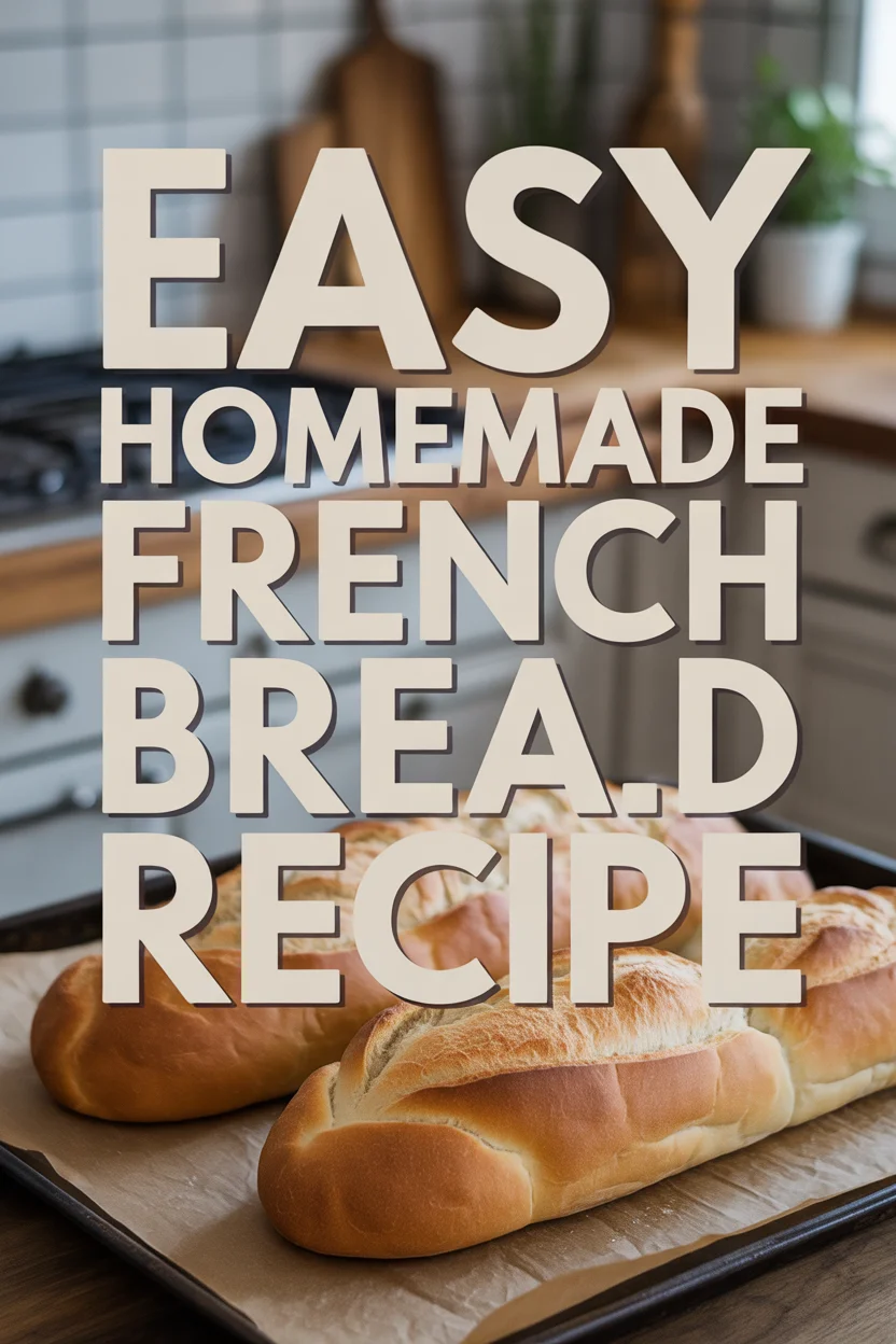 Easy Homemade French Bread Recipe