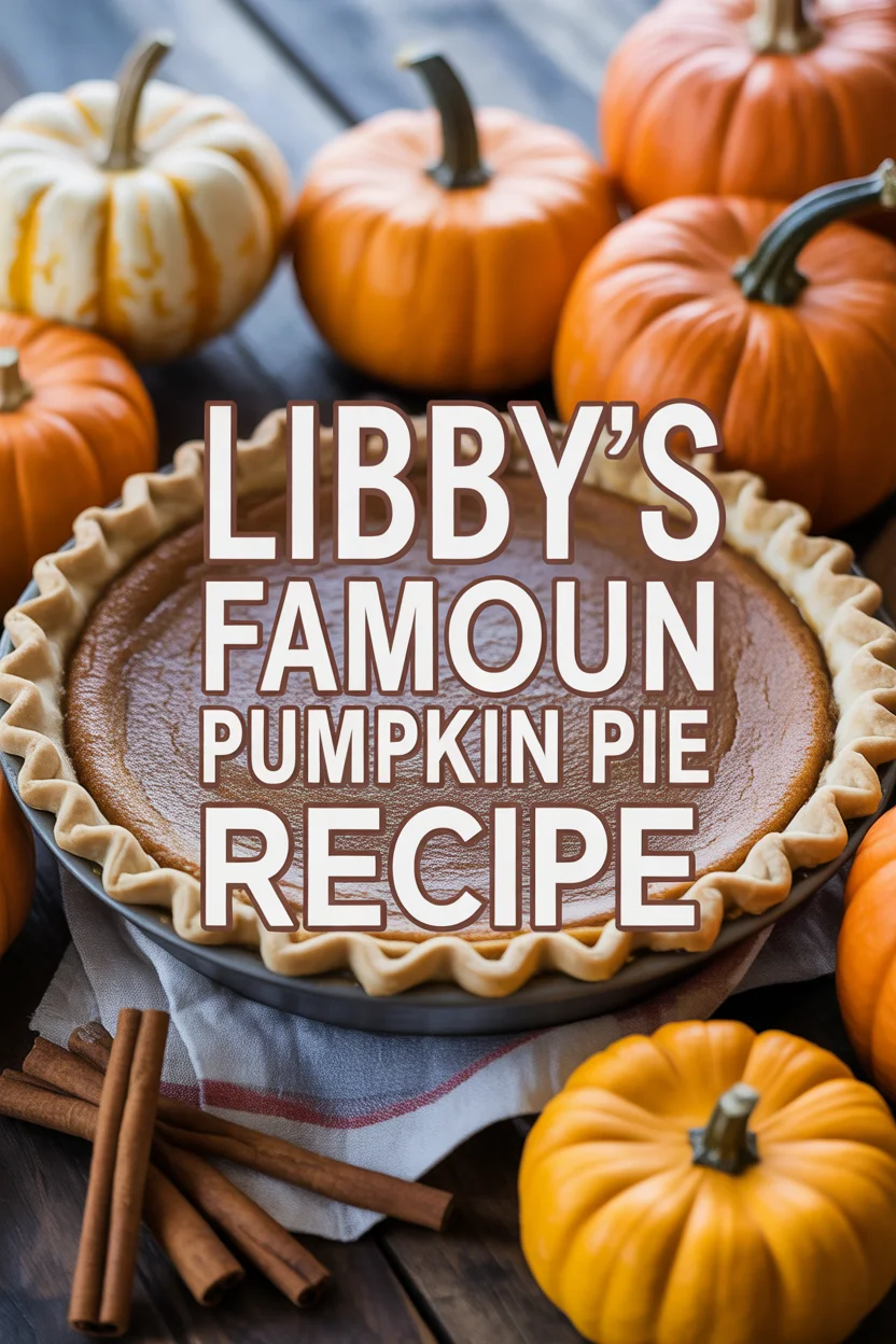 libby's pumpkin pie recipe