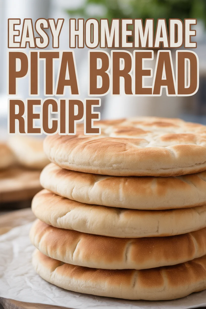 Easy Homemade Pita Bread Recipe