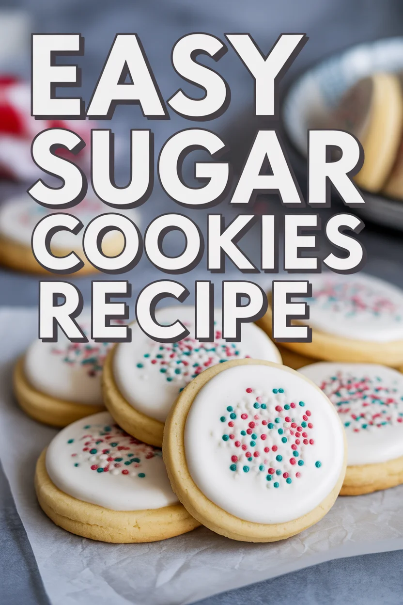 easy sugar cookie recipe