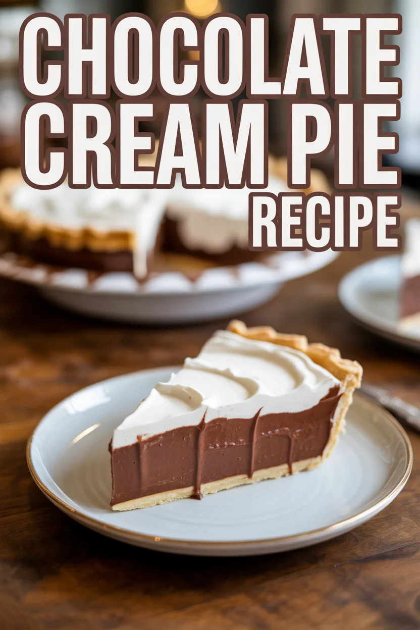 Chocolate Cream Pie Recipe