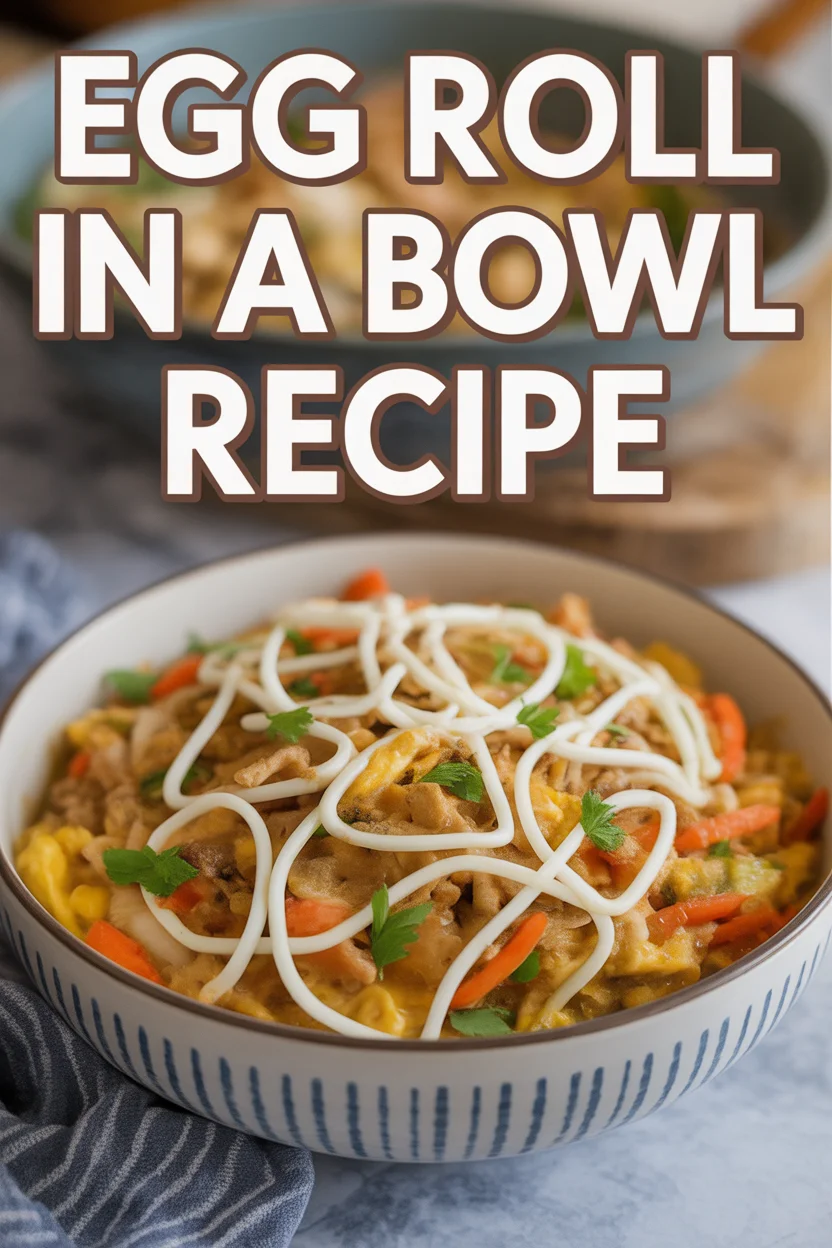 Egg Roll in a Bowl Recipe