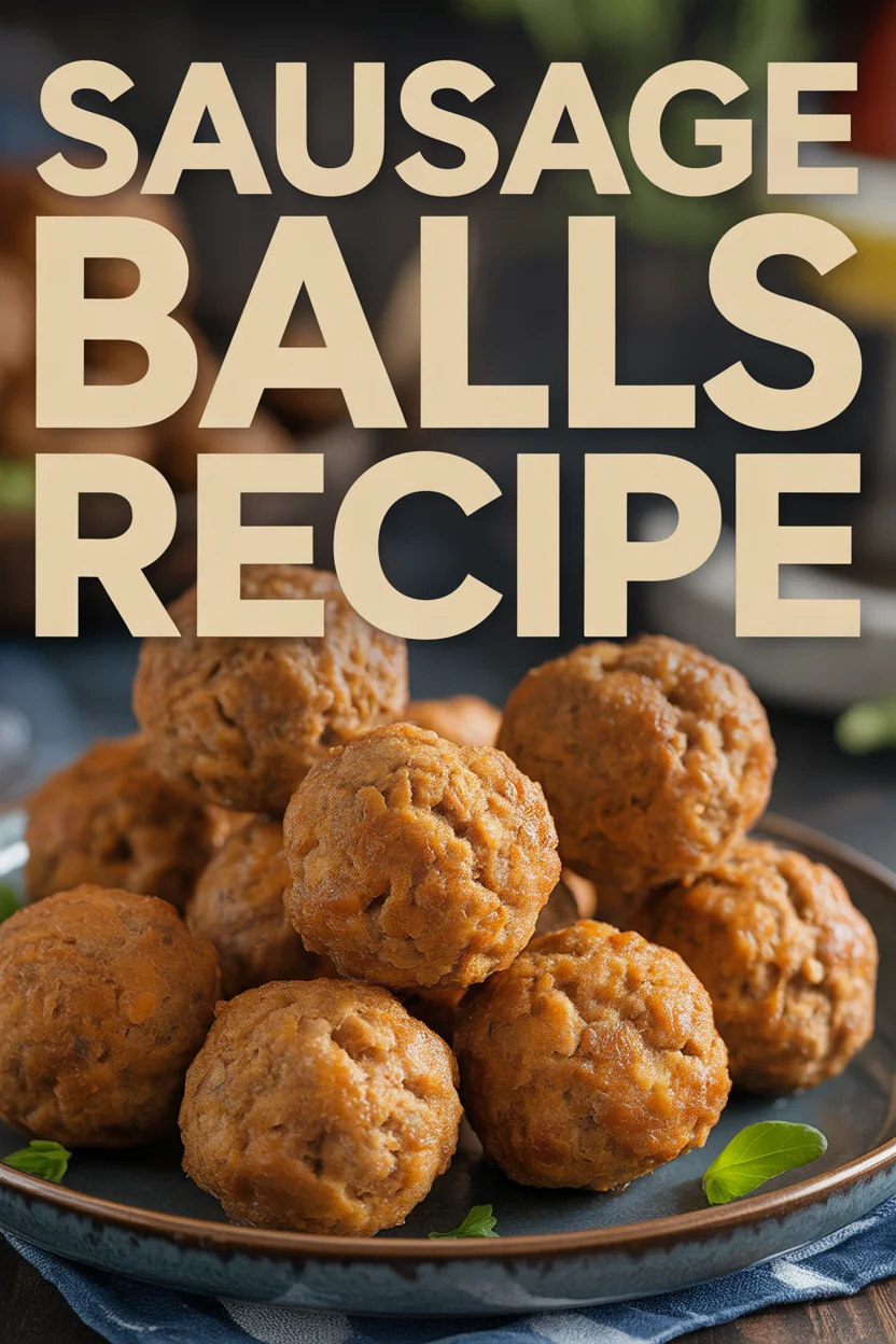 sausage balls recipe