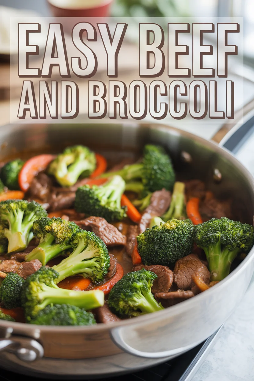 Easy Beef and Broccoli