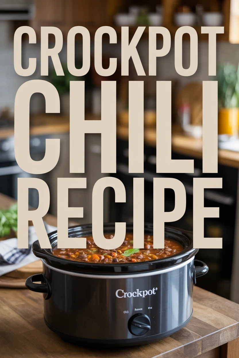 crockpot chili recipe
